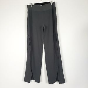 Club Monaco knit crop slit pants size M